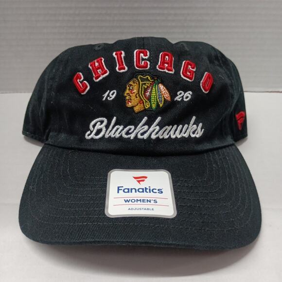 Chicago Blackhawks NHL Fanatics Unstructured Adjustable Hat - Picture 1 of 6